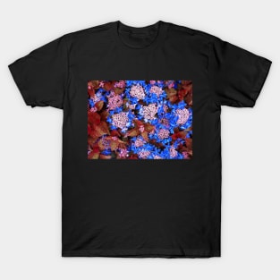 Negative Garden Flowers T-Shirt